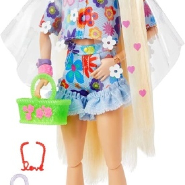 poupee-barbie-extra-avec-robe-fleurie-et-son-lapin-de-compagnie-ref_tg2622_1
